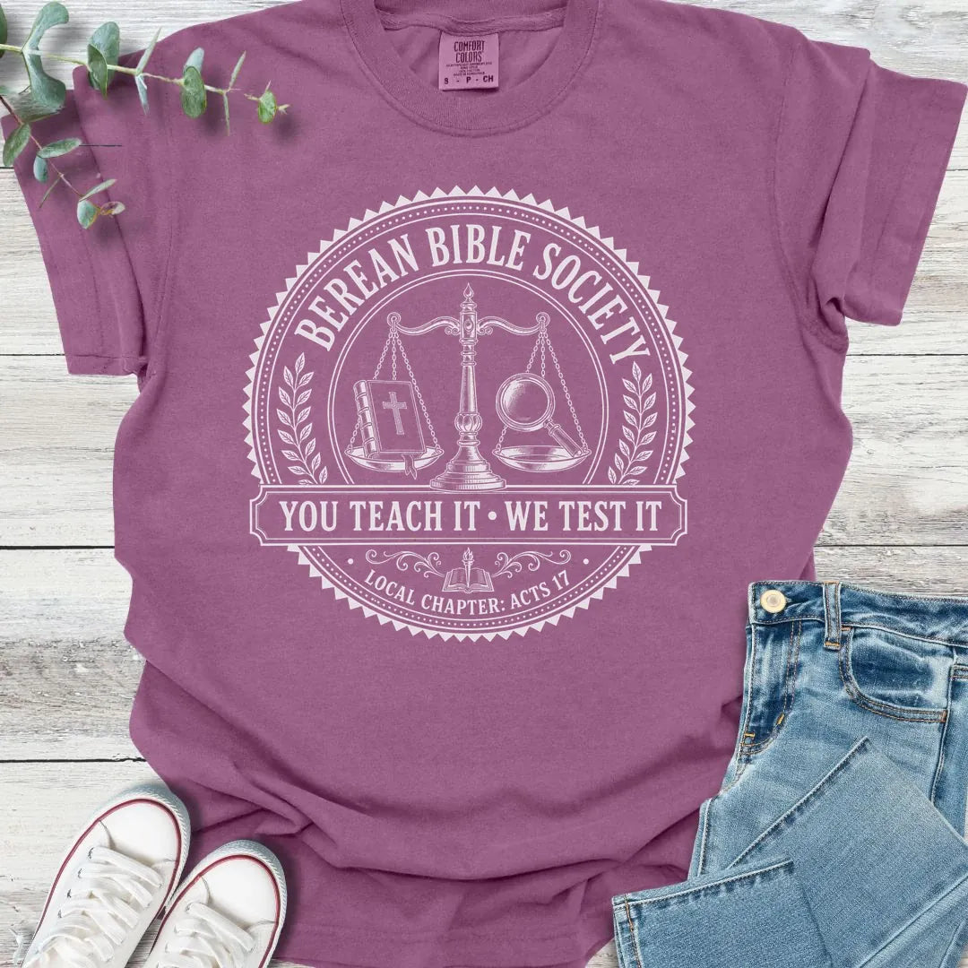 Berean Bible Society T-Shirt product image 4