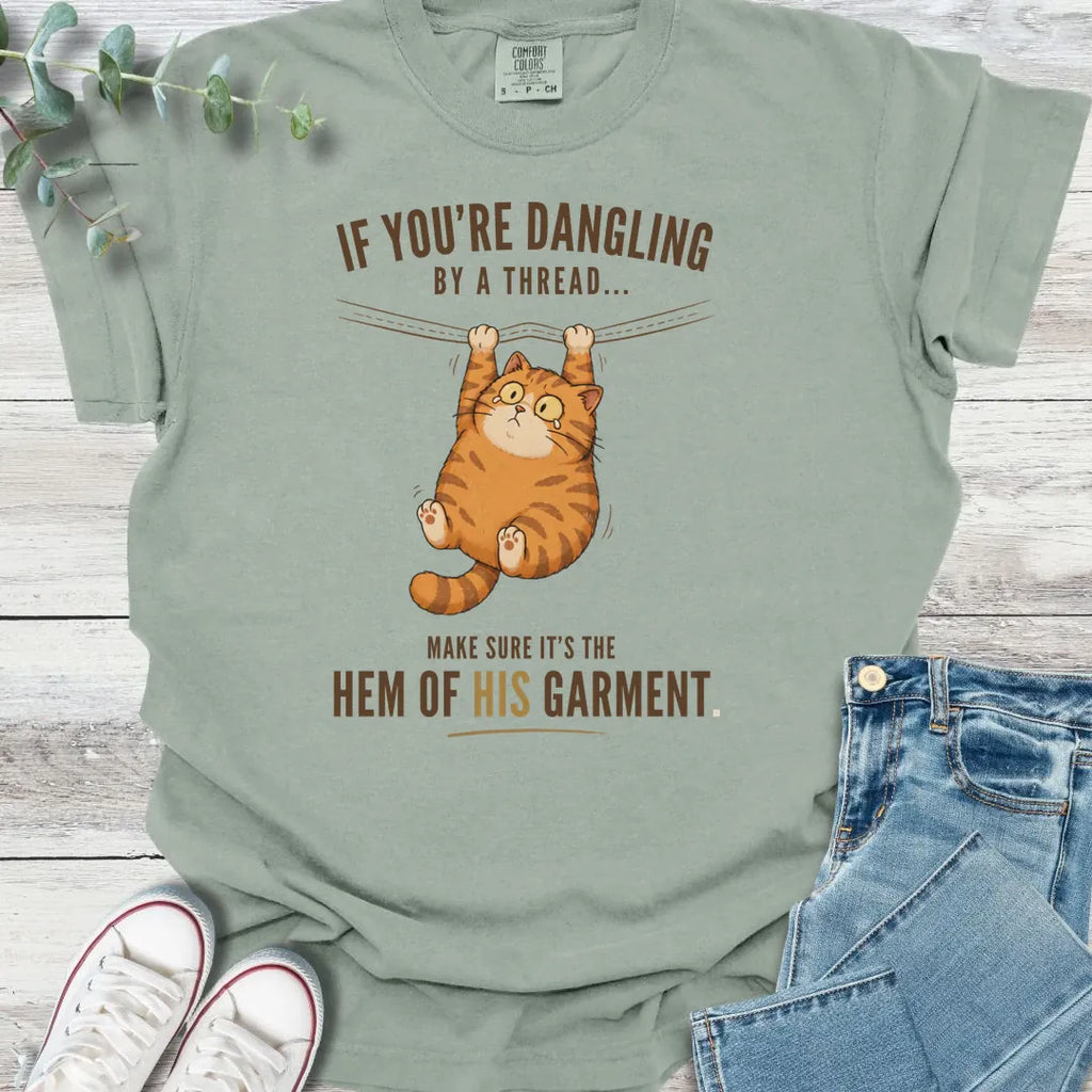 Dangling By His Hem T-Shirt product image 4