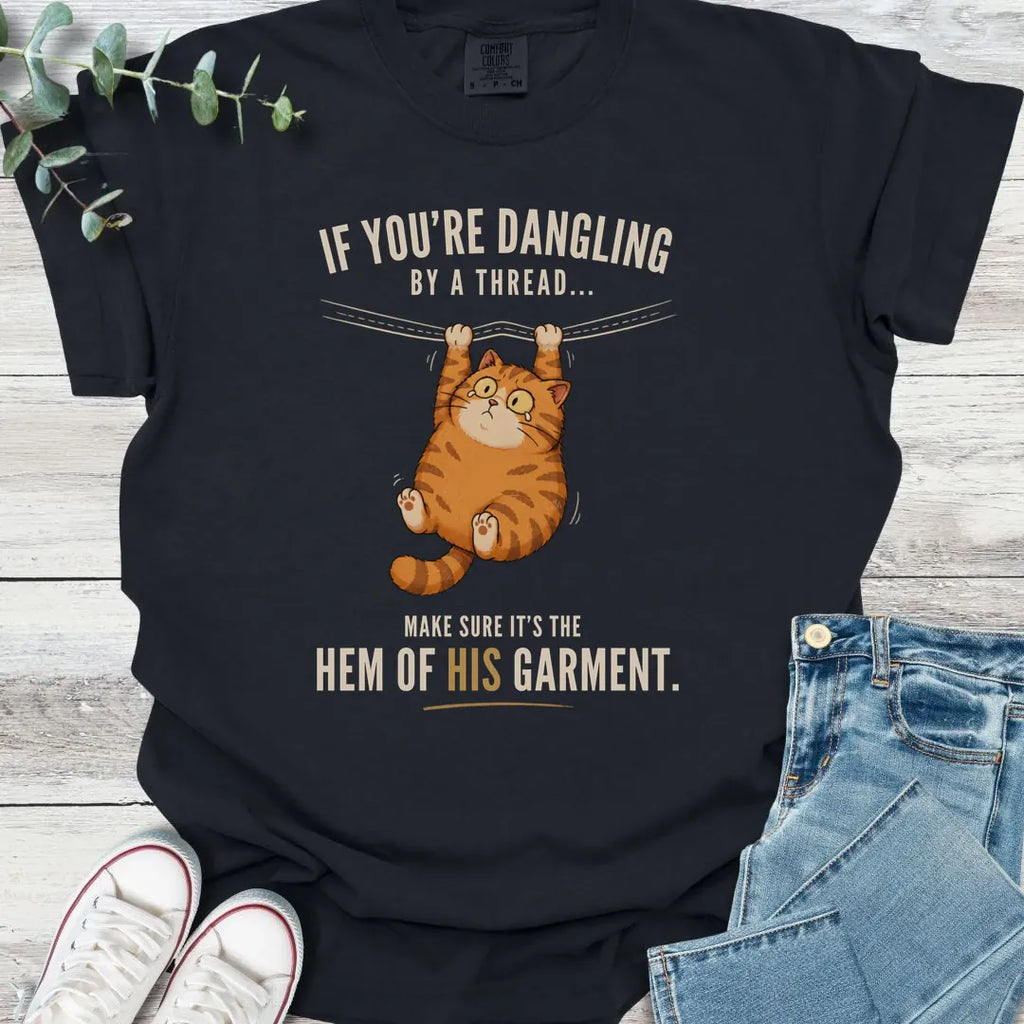Dangling By His Hem T-Shirt product image 3