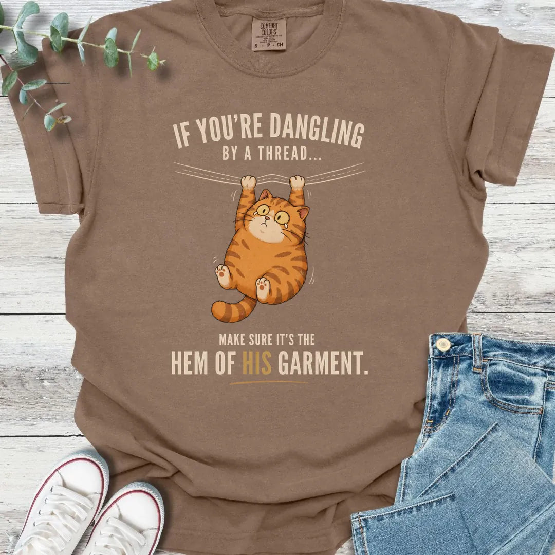 Dangling By His Hem T-Shirt product image 7