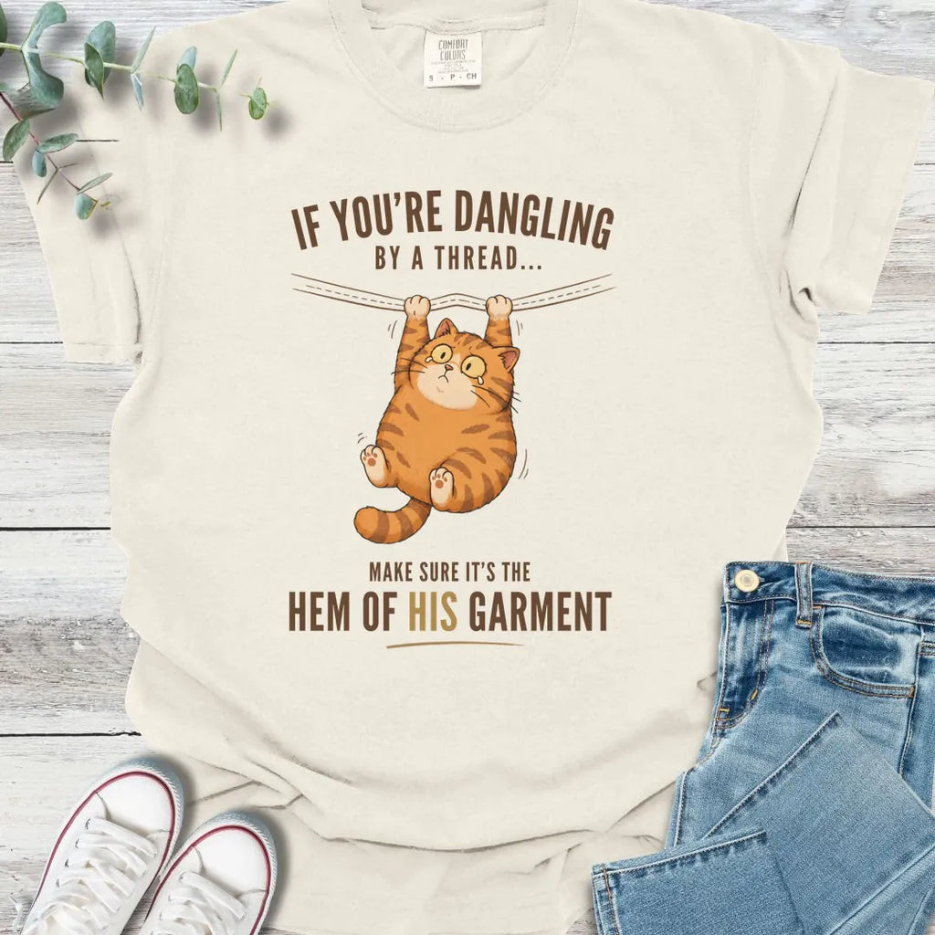 Dangling By His Hem T-Shirt product image 2