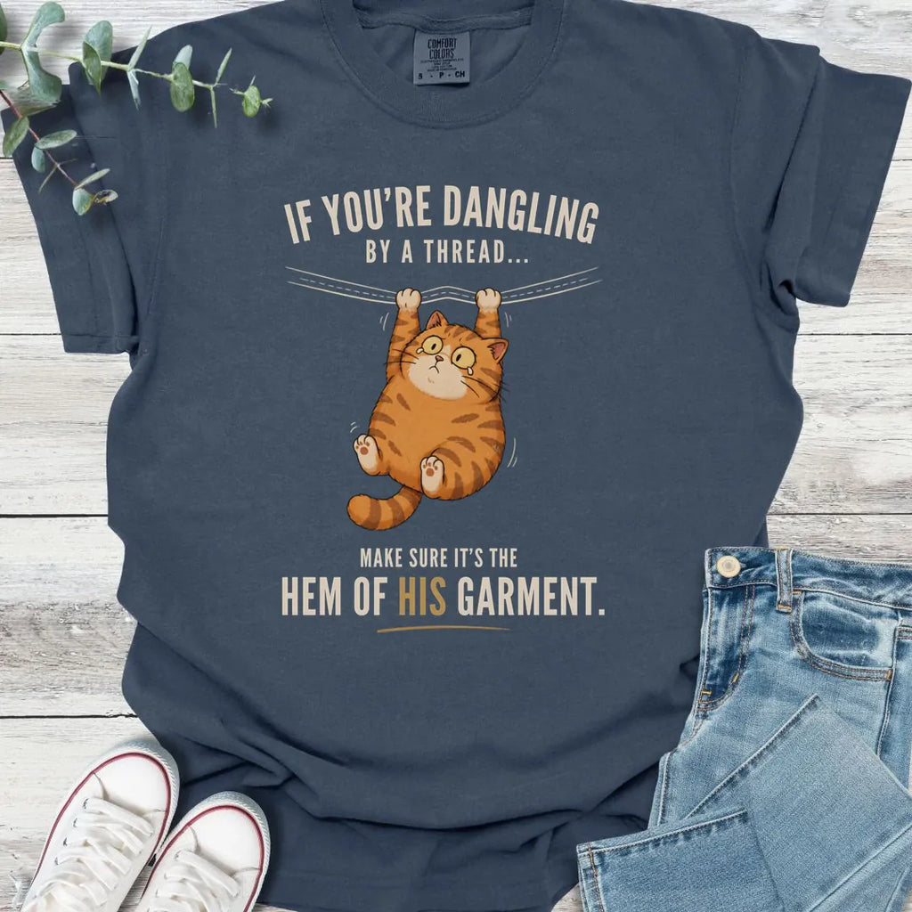 Dangling By His Hem T-Shirt product image 1