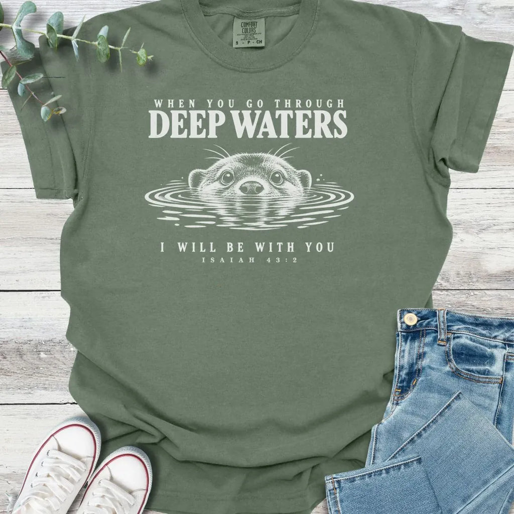 Deep Water Otter T-Shirt product image 5