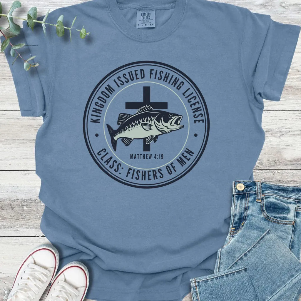 Fishing License T-Shirt product image 2