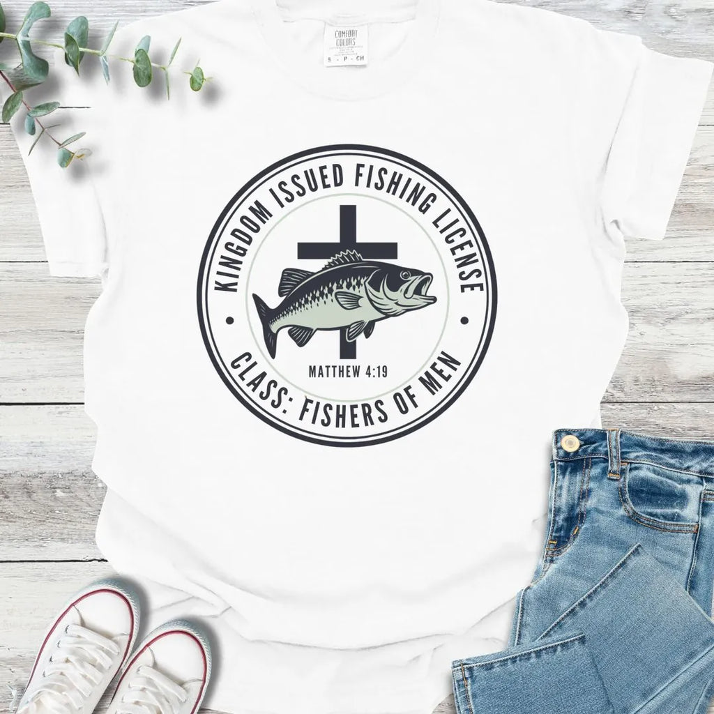 Fishing License T-Shirt product image 3