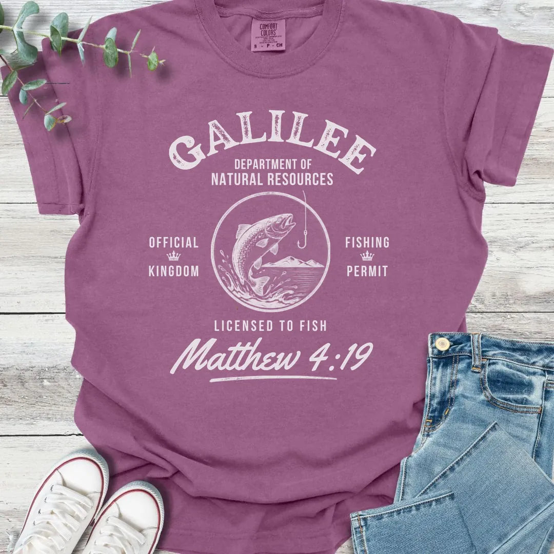 Fishing Permit T-Shirt product image 5