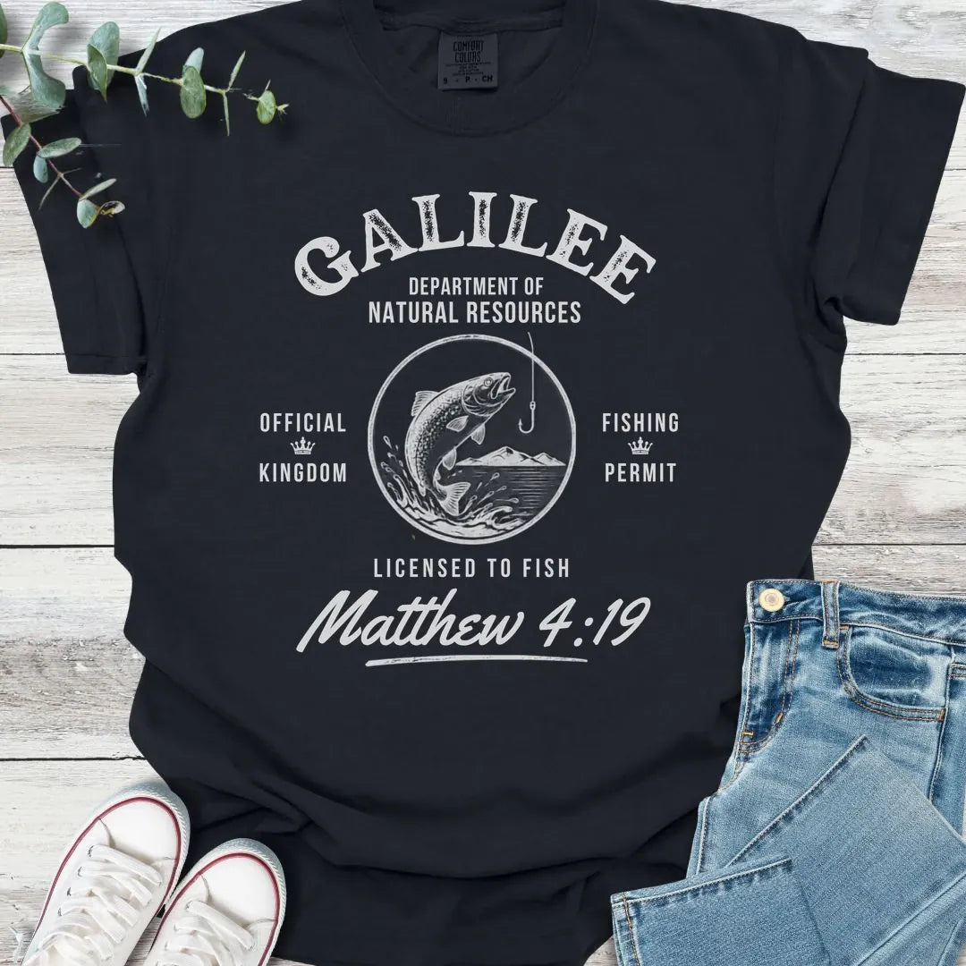 Fishing Permit T-Shirt product image 4