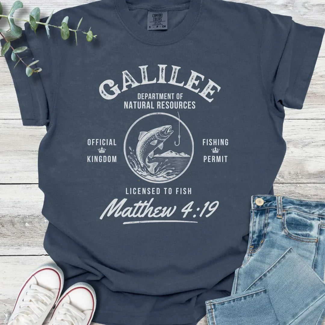 Fishing Permit T-Shirt product image 7