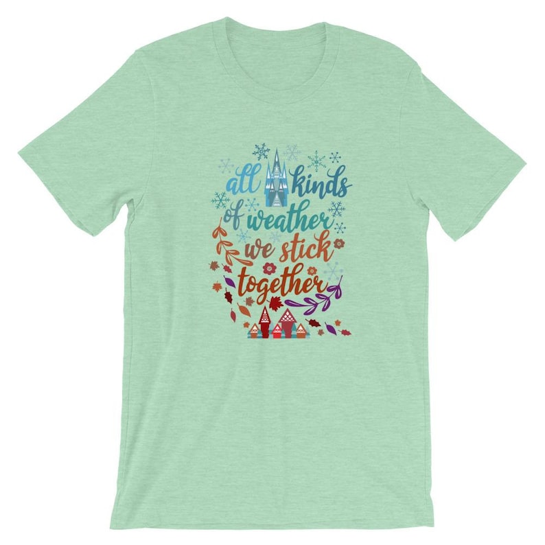 Disney Frozen Christmas T-Shirt Anna and Elsa Disney Sisters Disney Shirt White Christmas T-Shirt