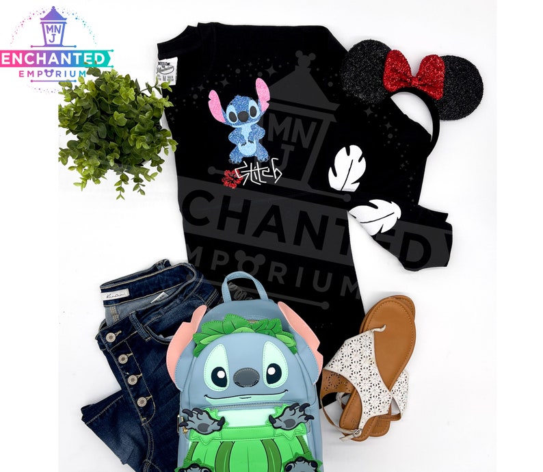Ohana Means Family Lilo and Stitch Disney Inspired Jersey Shirt Disneyland Disney World Jersey Shirt