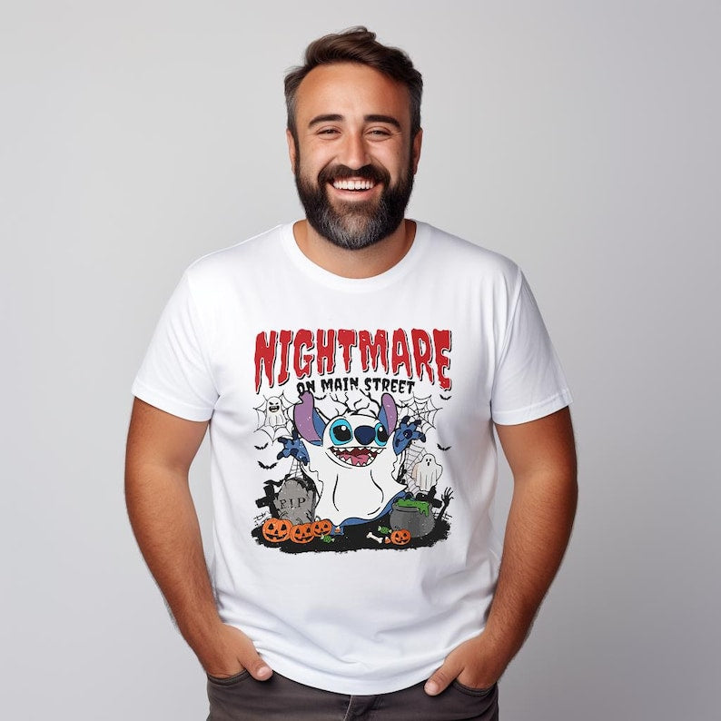Spooky Stitch Disney Shirt, Scary Nightmare T-Shirt, Lilo product image 2