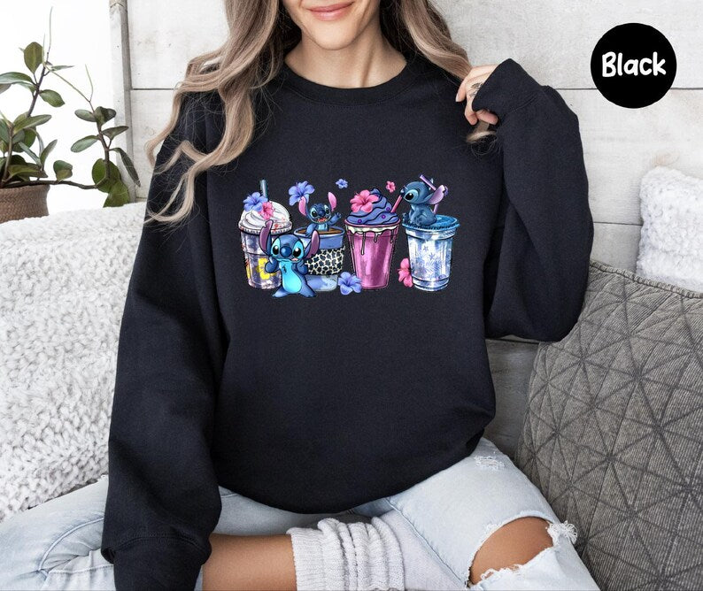 Disney Stitch Drink Shirt, Ears, Disneyland Lilo and Epcot product image 4