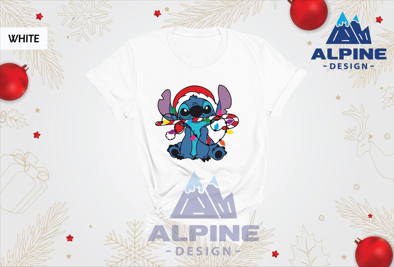 Lilo And Stitch Shirt, Christmas, Disney Gifts product image 5
