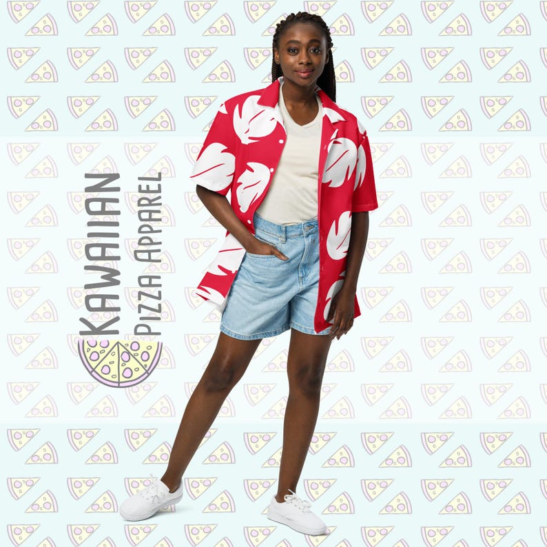 Lilo Inspired Unisex button shirt product image 1