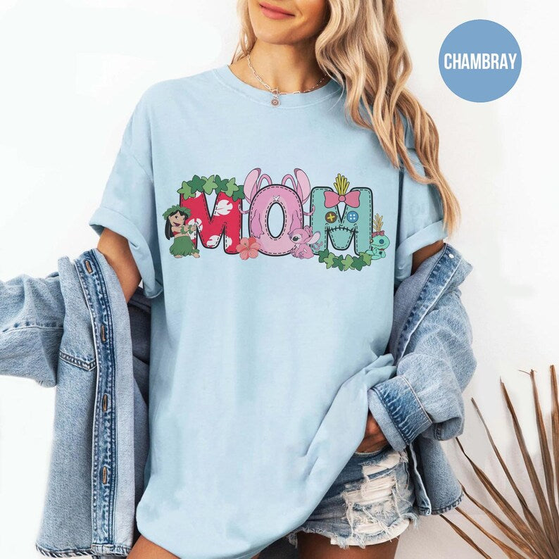 Disney Lilo & Stitch Family Shirt, Custom Mom Dad Matching product image 4