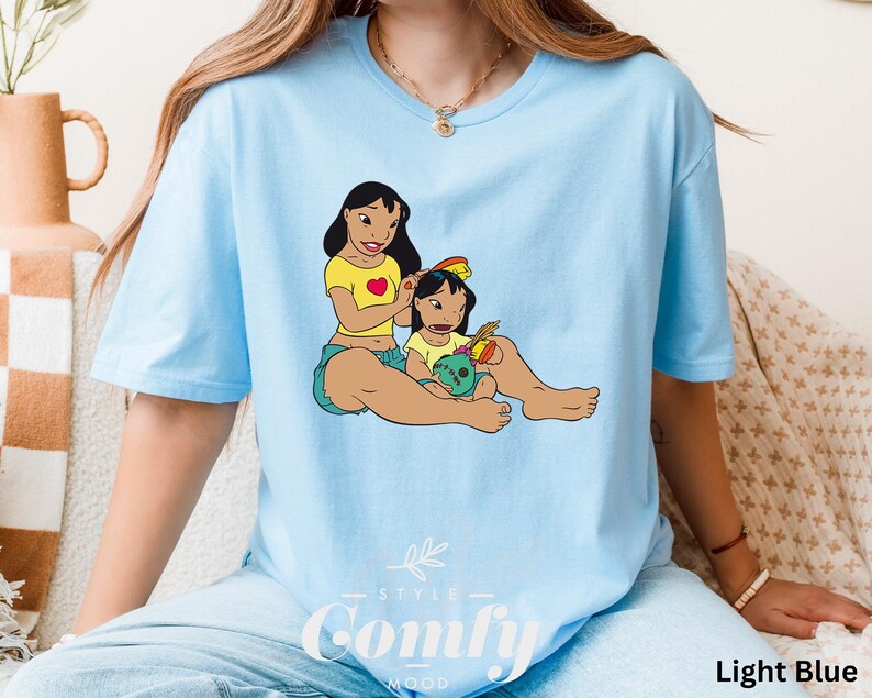 Lilo and Nani Family Shirt – Disney Graphic Tee, Cute Ohana product image 3