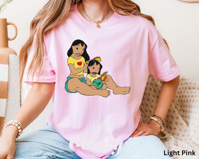 Lilo and Nani Family Shirt – Disney Graphic Tee, Cute Ohana product image 2