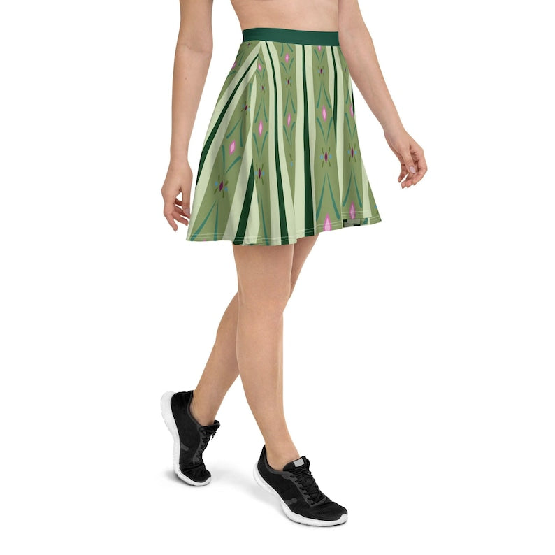 Women's Coronation Anna   Inspired Skater Skirt