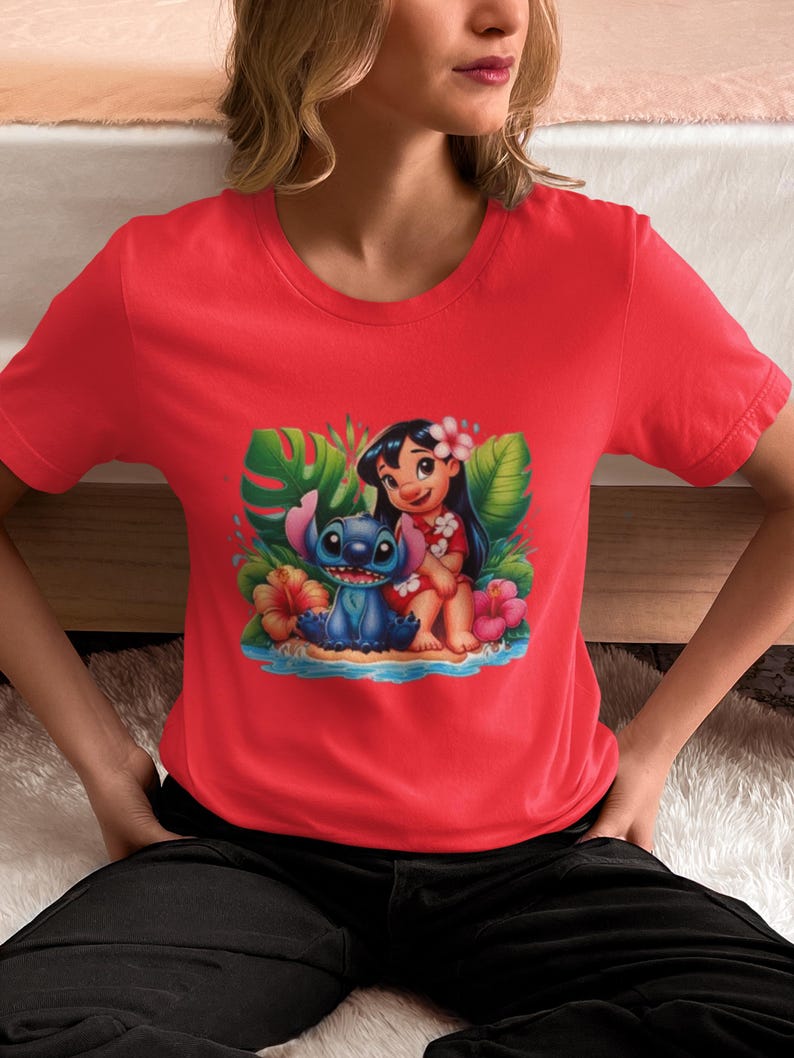 Lilo Stitch Dtf Transfer, Disney Stitch Dtf Ready For Press, Best Friends Shirt Design, Besties Dtf Ready To Press,Lilo Stitch,Heat Transfer