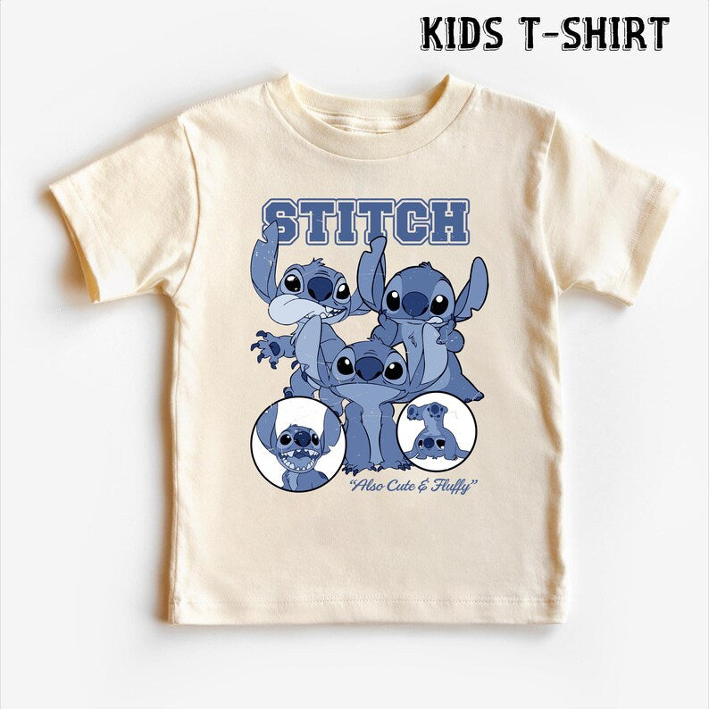Blue Alien Creature T-Shirt, Cute Angel Friend Shirt, Theme product image 4