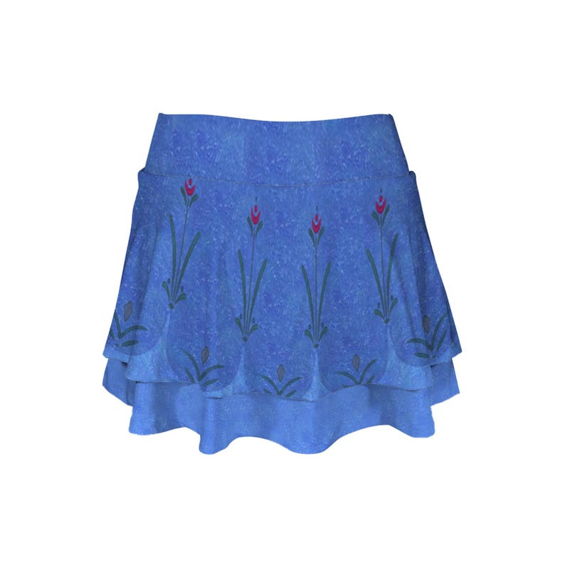 Anna Inspired Ruffle Sport Skirt