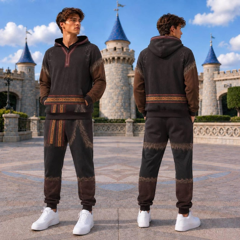Halloween Anna Kristoff Prince Cosplay Costume Hoodie product image 3
