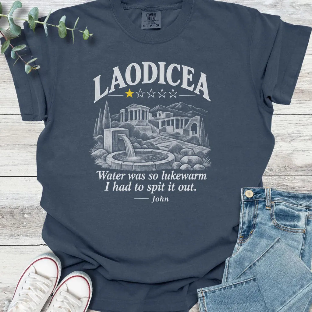 Laodicea Review T-Shirt product image 1