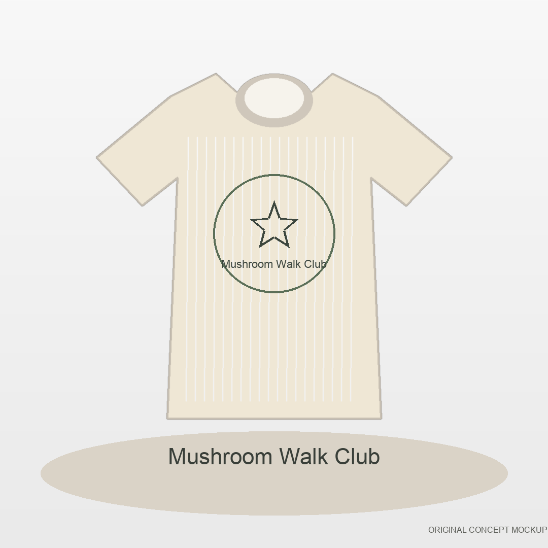 Tiny Mushroom Cottage original POD T-shirt artwork