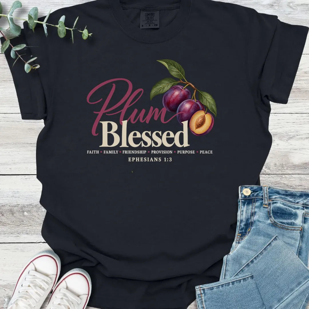 Plum Blessed T-Shirt product image 4