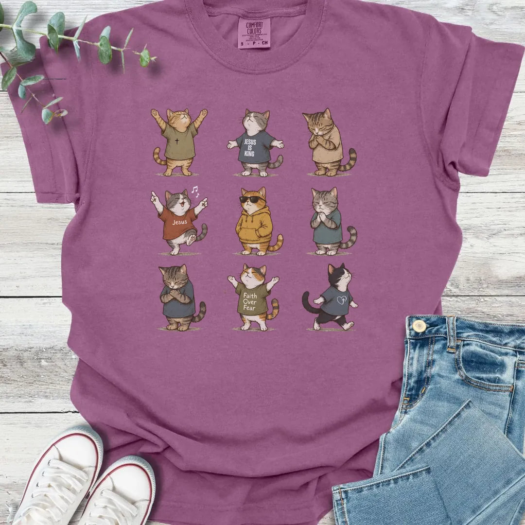 Praise Purrr-sonalities T-Shirt product image 4