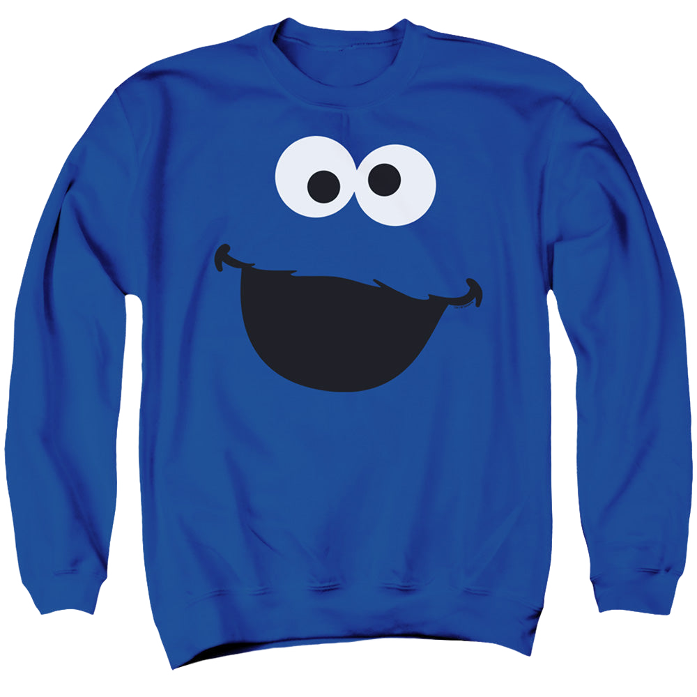 Sesame Street Cookie Monster Face - Men's Crewneck product image 1