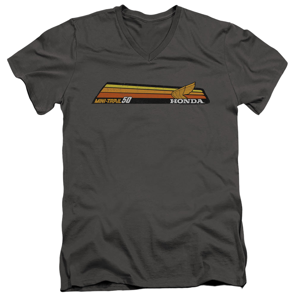 Honda Mini-Trail 50 Stripe - Men's V-Neck T-Shirt product image 1