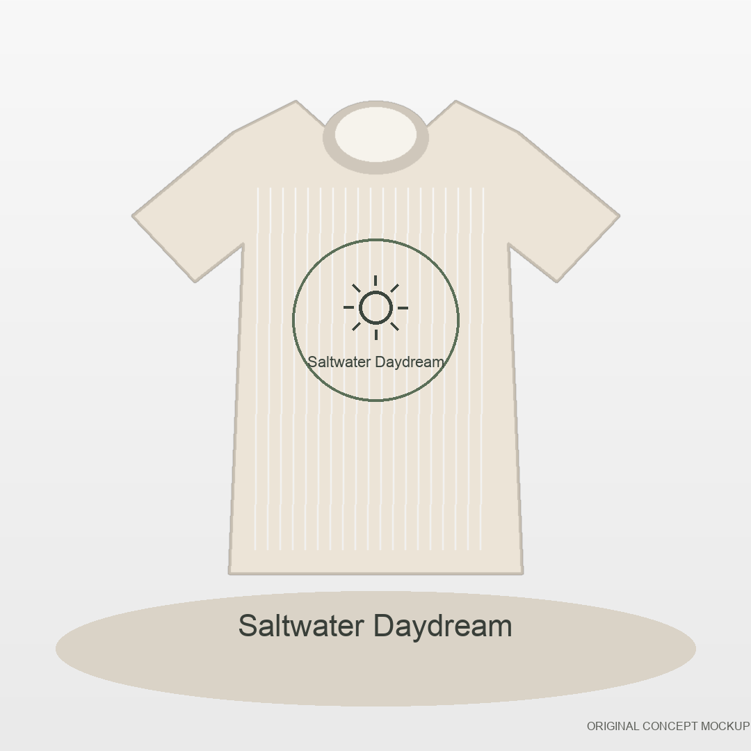 Ocean Air Book Club original POD T-shirt artwork