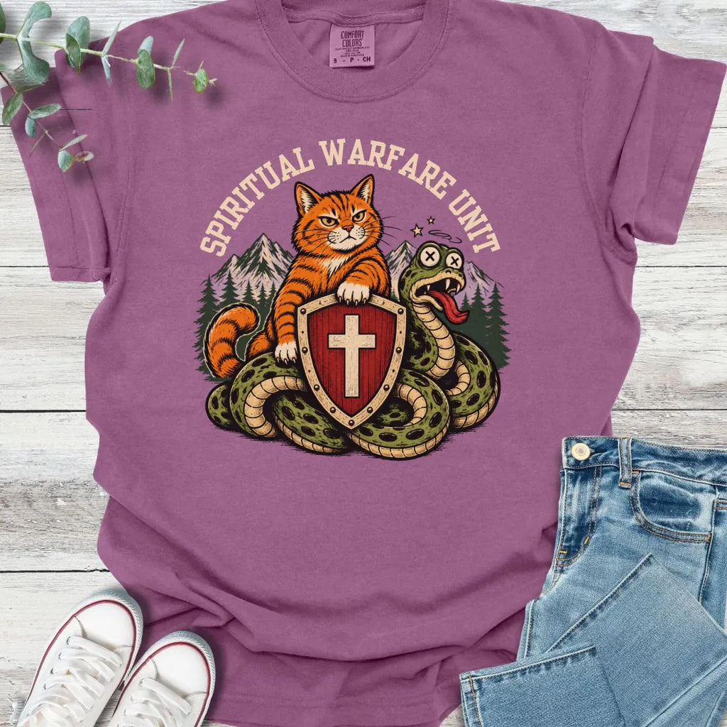 Spiritual Warfare Unit T-Shirt product image 6