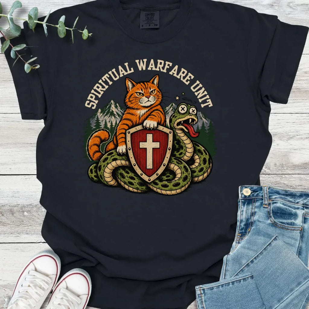 Spiritual Warfare Unit T-Shirt product image 4