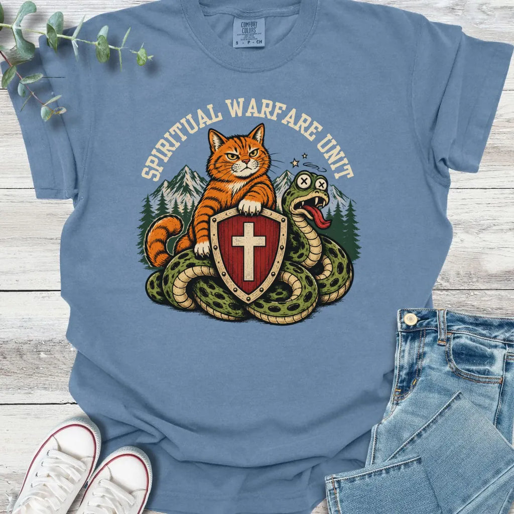 Spiritual Warfare Unit T-Shirt product image 2