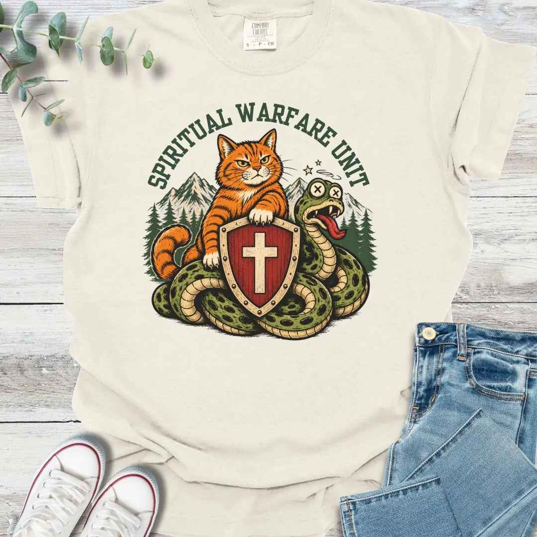 Spiritual Warfare Unit T-Shirt product image 3