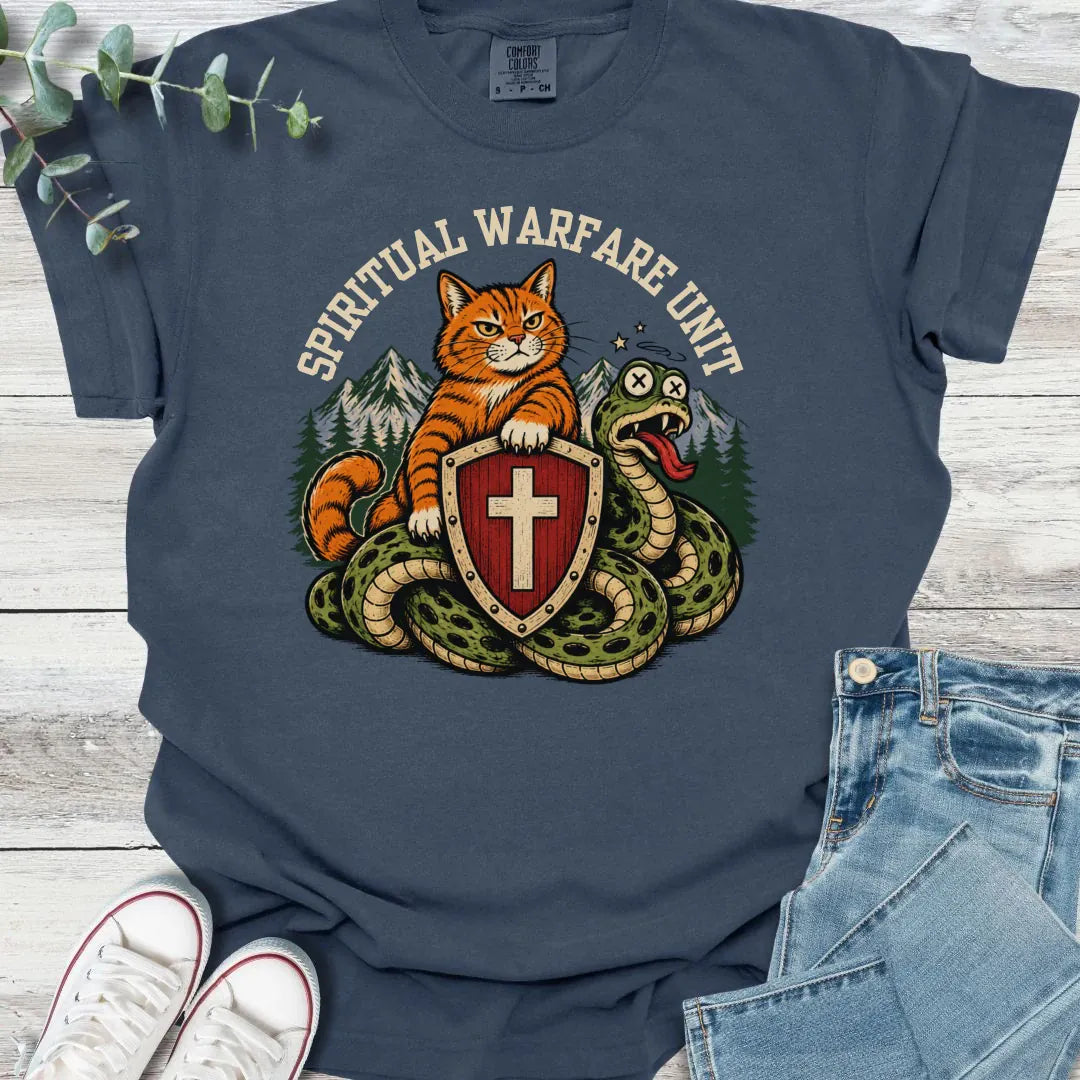 Spiritual Warfare Unit T-Shirt product image 7