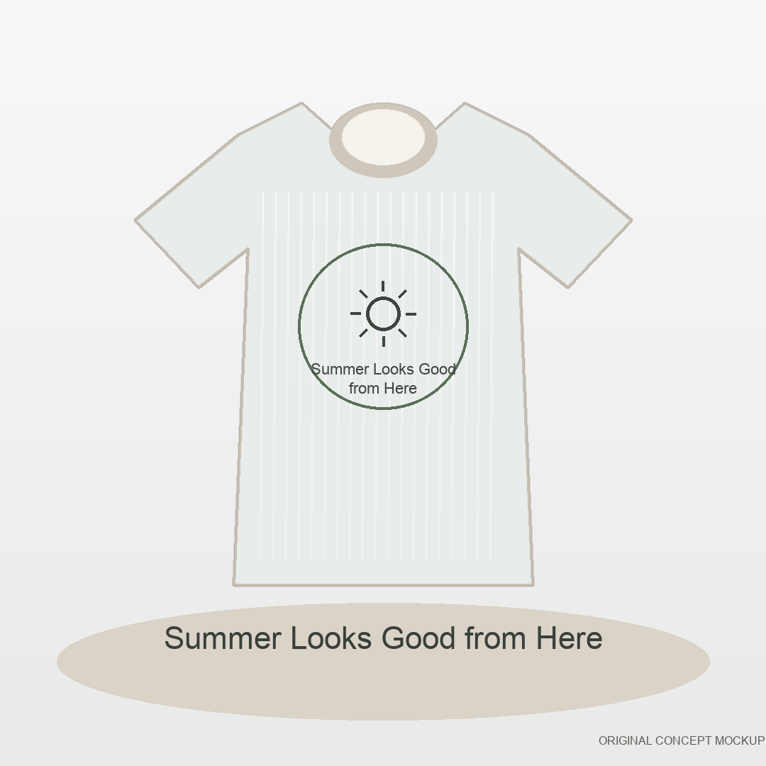 Peach Orchard Daydream original POD T-shirt artwork