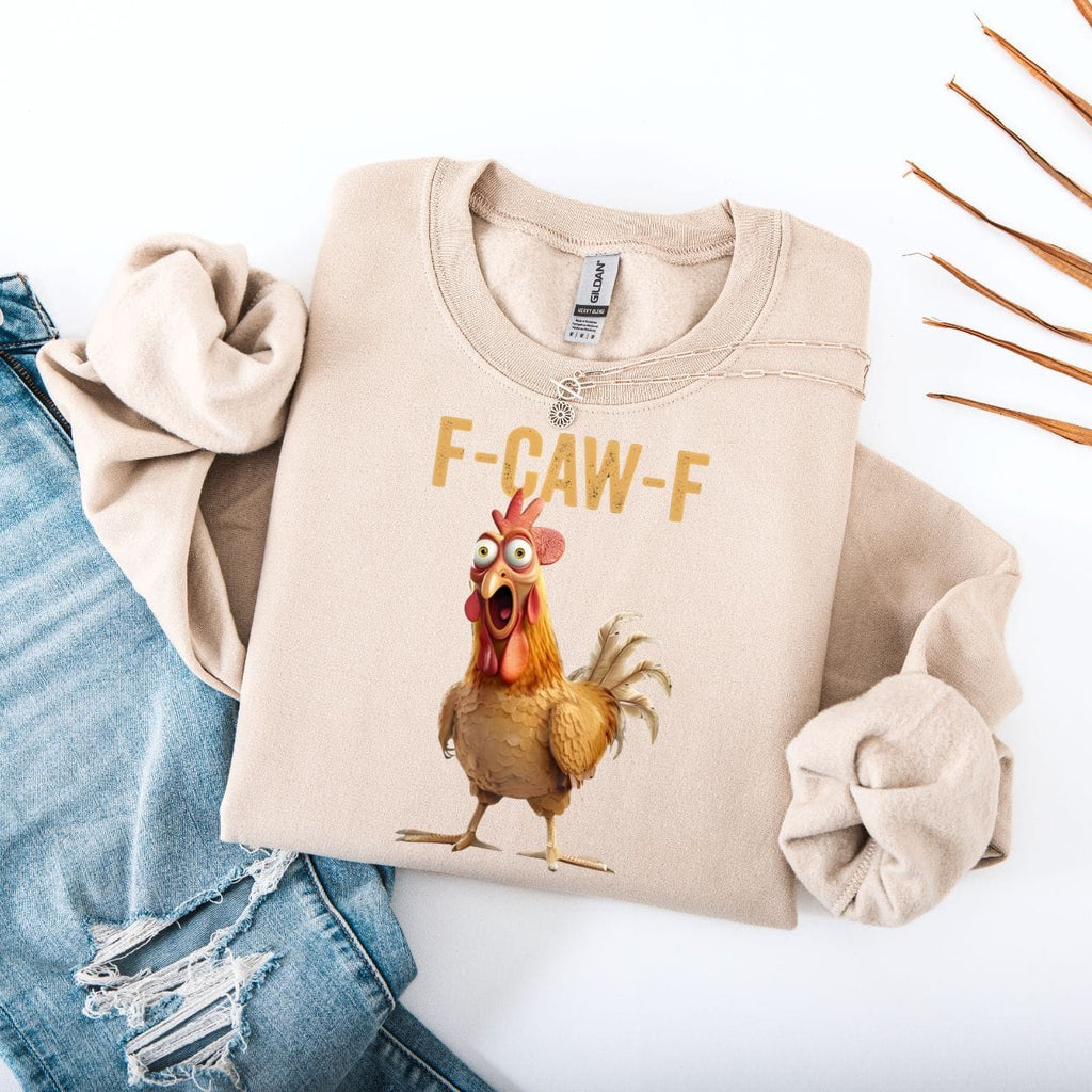 F Caw F Funny Meme Sweatshirt product image 6