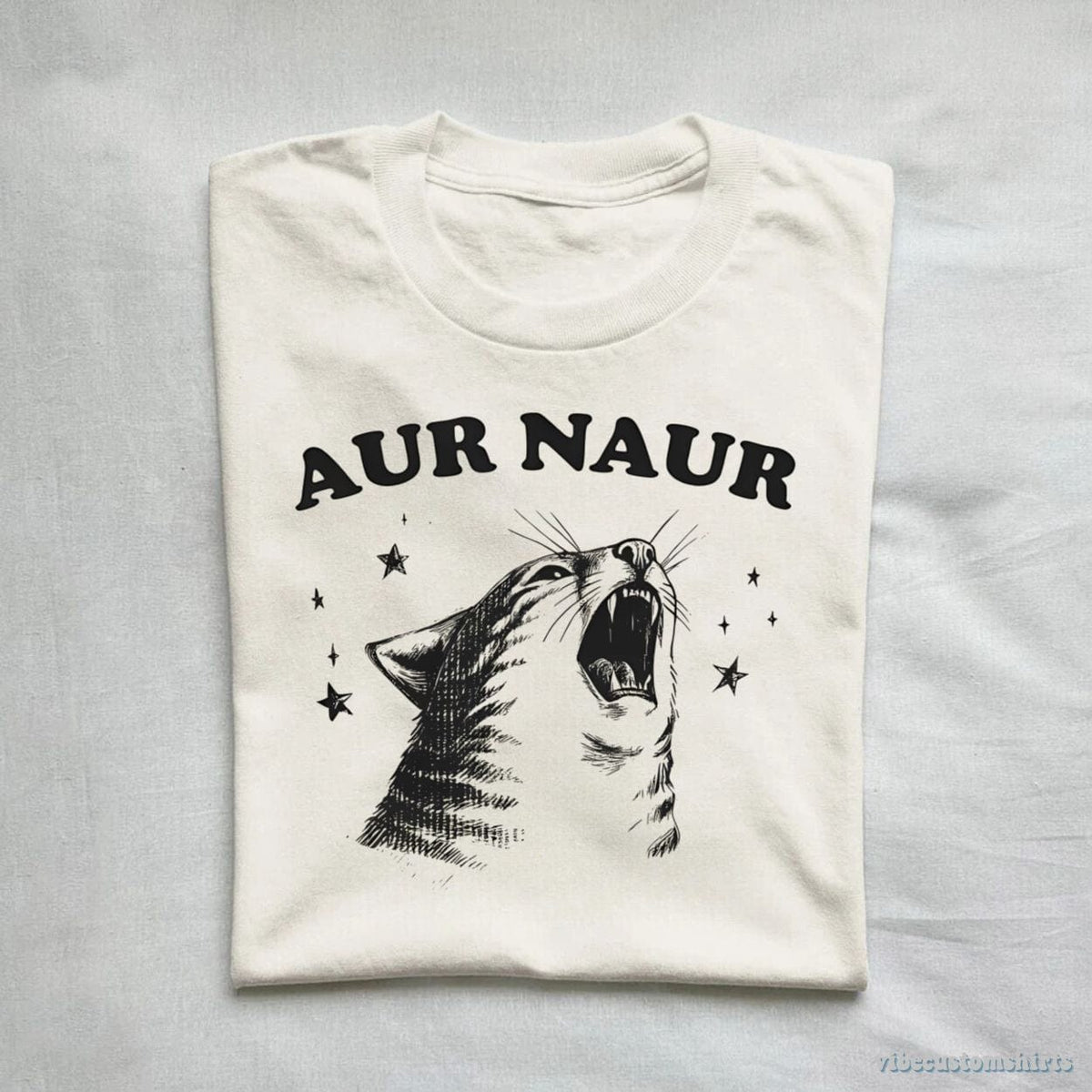 Aur Naur Vintage Cat Shirt product image 1