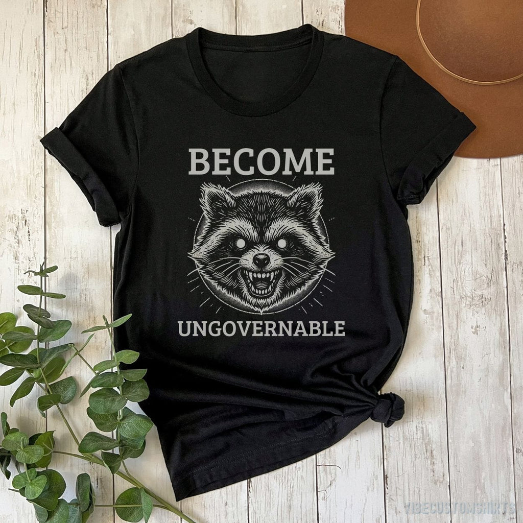 Become Ungovernable Angry Raccoon Shirt product image 1