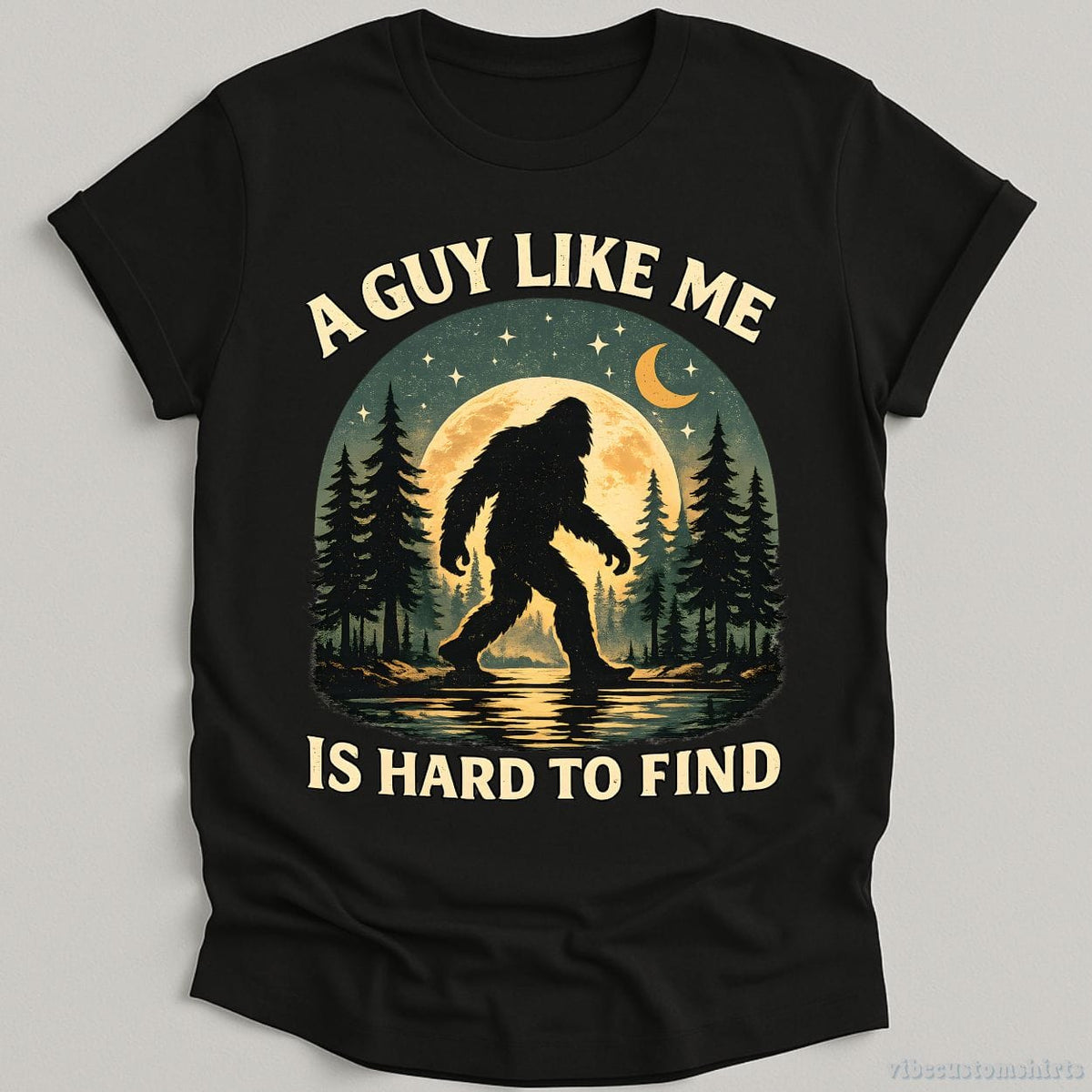 A Guy Like Me Is Hard To Find Funny Bigfoot Sasquatch Shirt product image 2