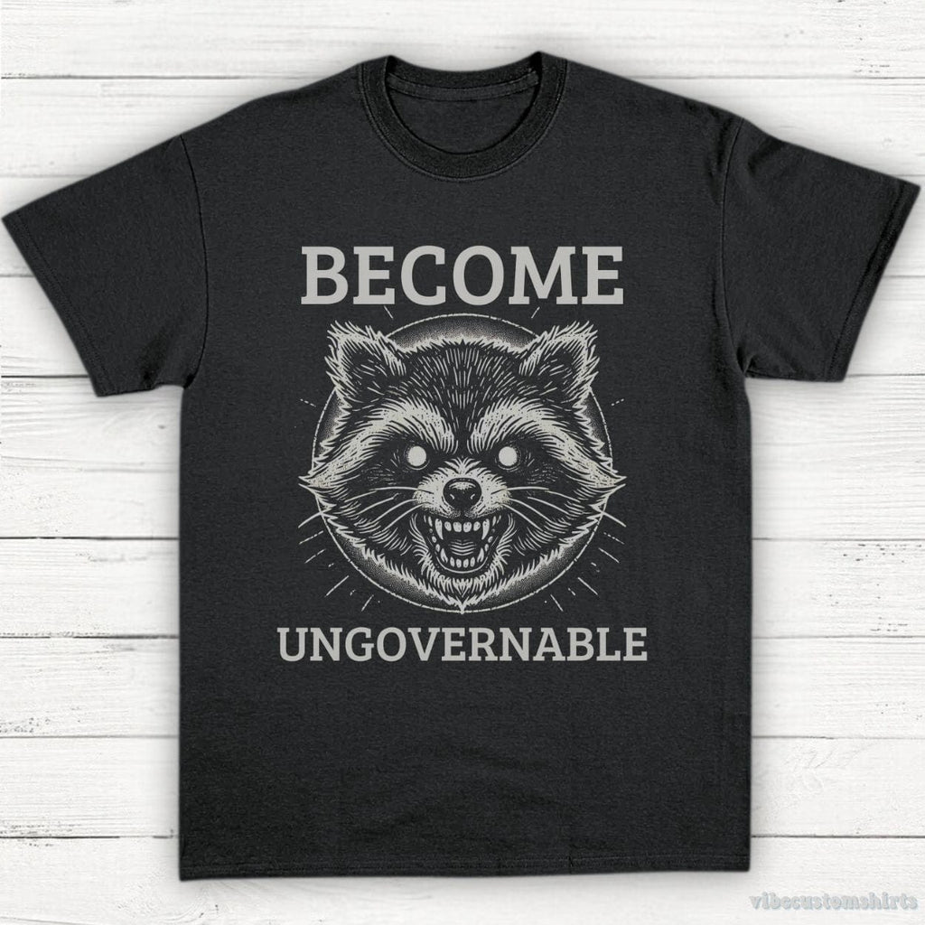 Become Ungovernable Angry Raccoon Shirt product image 2