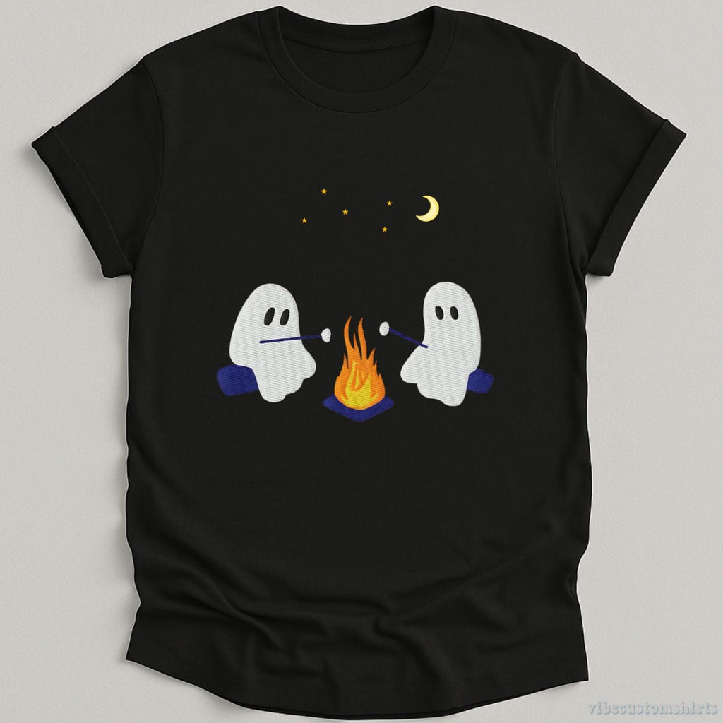 Cute Ghosts Camping Halloween Shirt product image 2