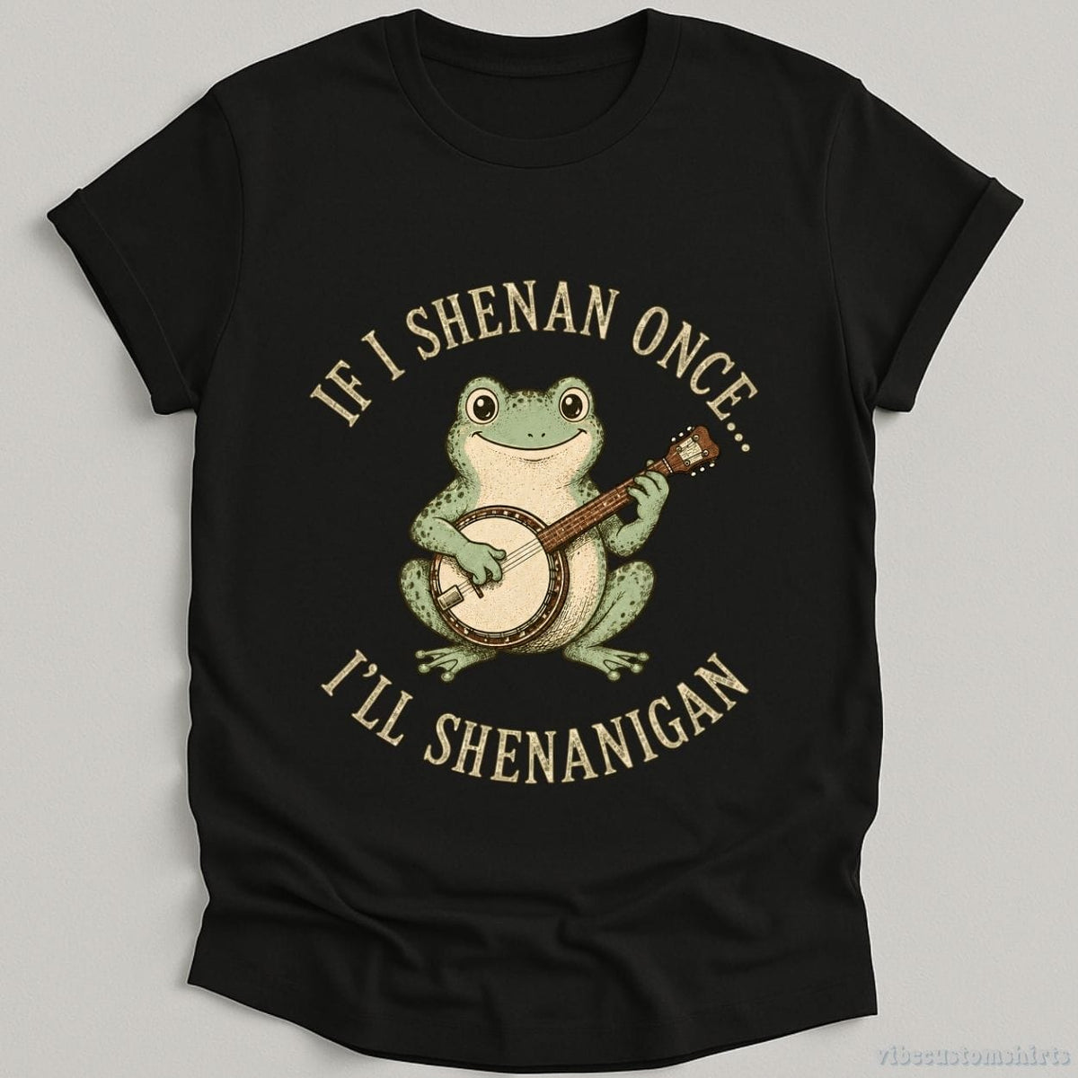 If I Shenan Once I'll Shenanigan Frog With Banjo Shirt product image 1