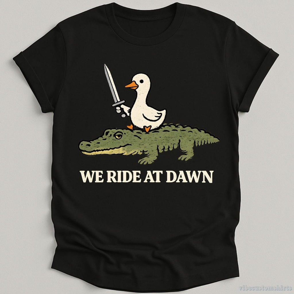 We Ride At Dawn Crocodile and Goose Shirt product image 2