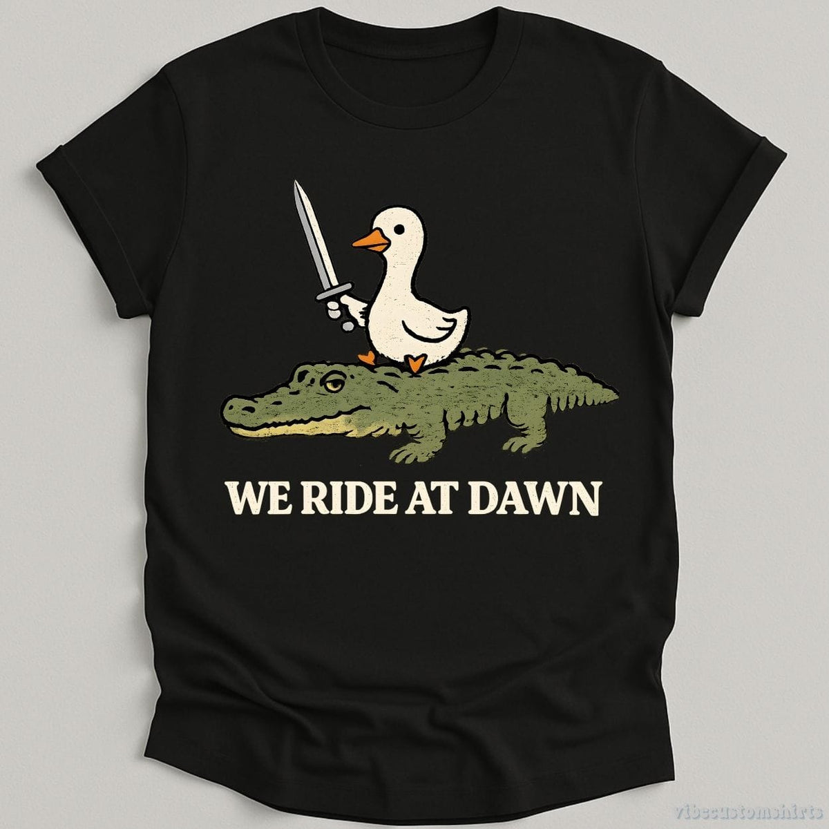 We Ride At Dawn Crocodile and Goose Shirt product image 2