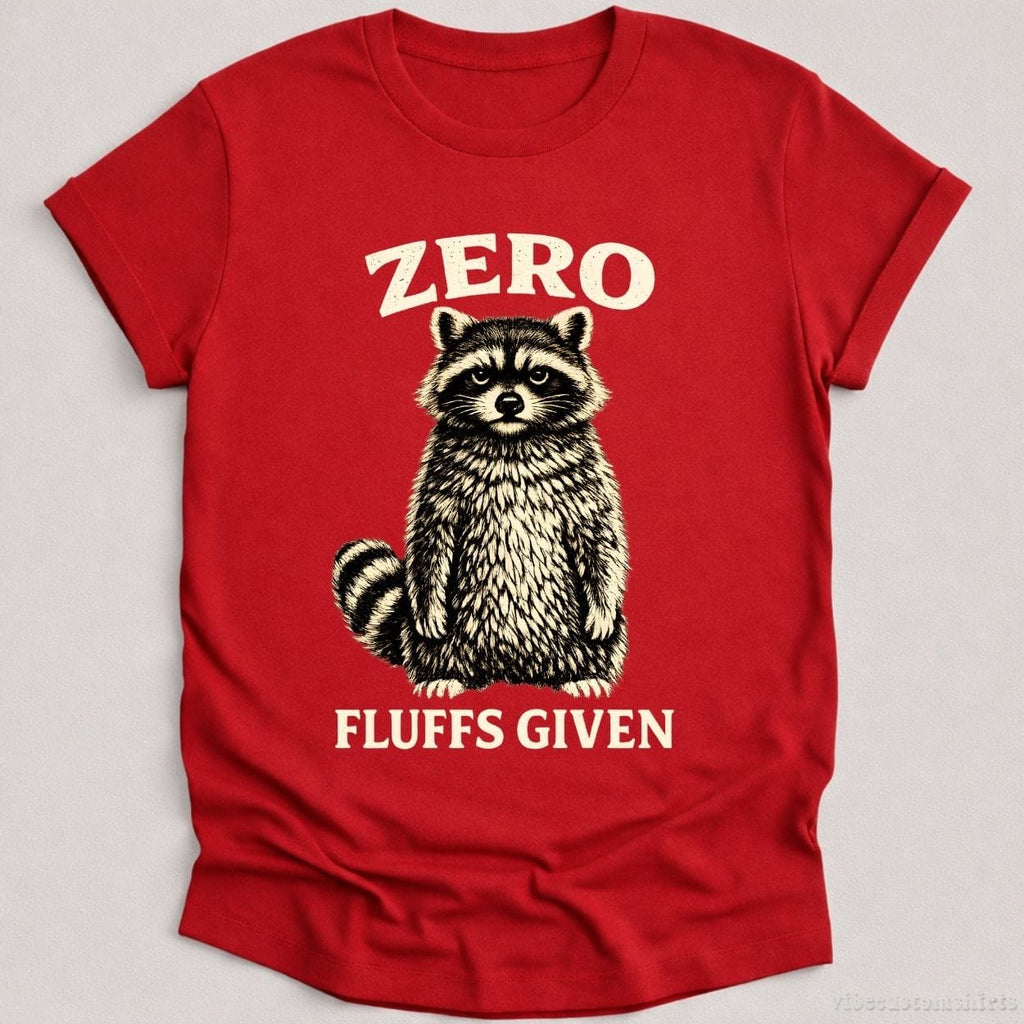 Zero Fluffs Given Raccoon Shirt product image 6