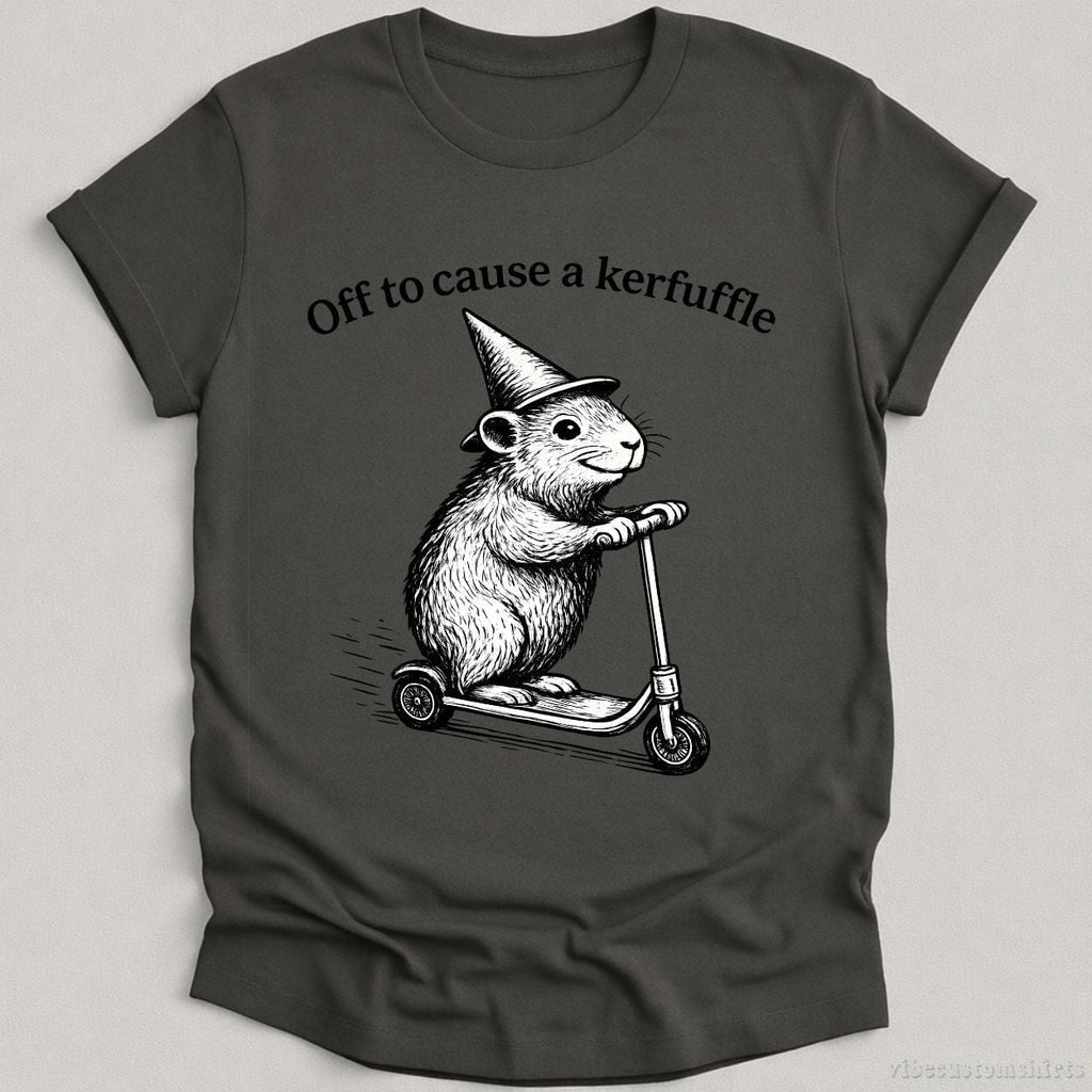 Off To Cause A Kerfuffle Groundhog Shirt product image 2